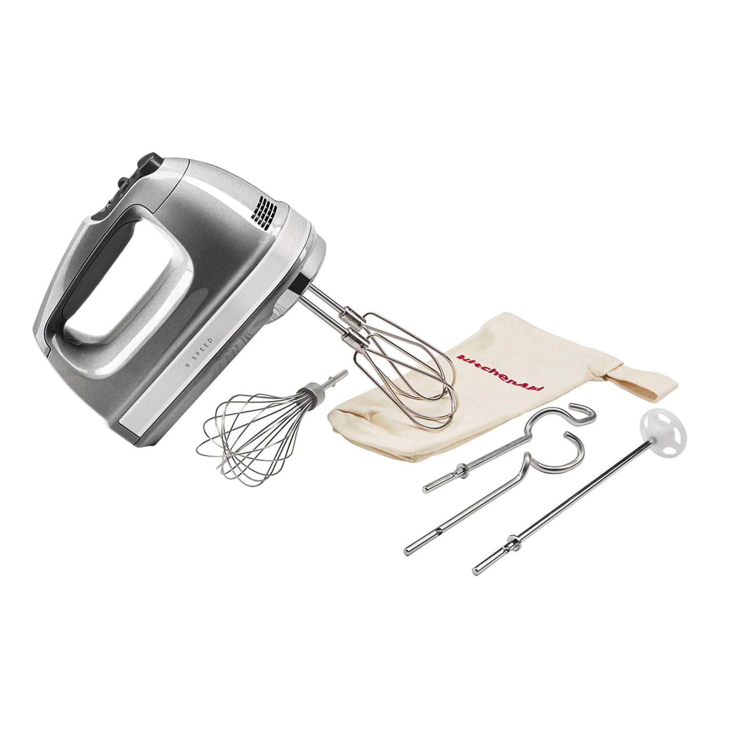 Sbattitore elettrico 9 velocità Contour Silver kitchenaid KA 5KHM9212ECU Kunzi Shop 2