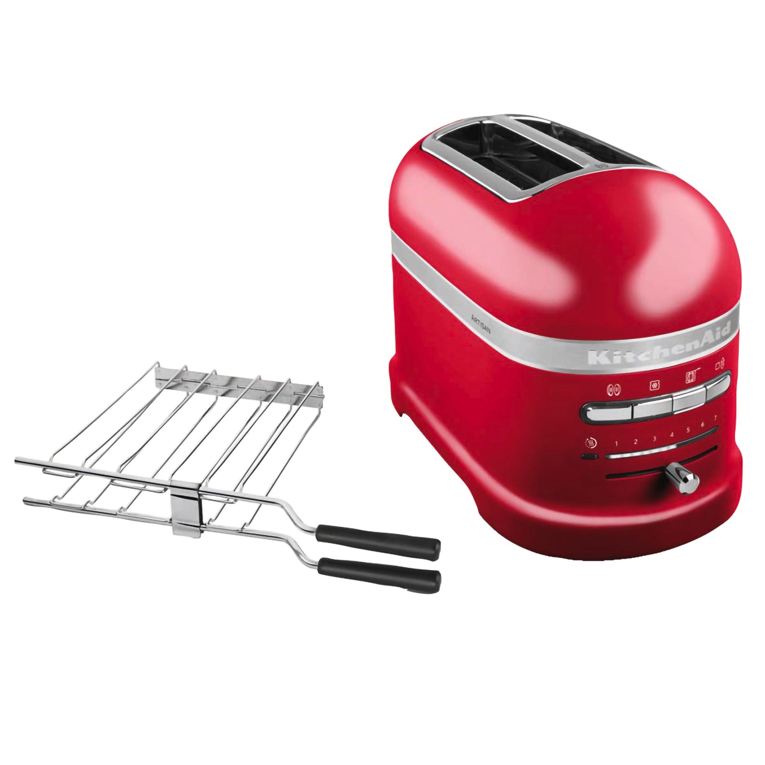 Tostapane 2 fette Empire Red kitchenaid KA 5KMT2204EER Kunzi Shop 4