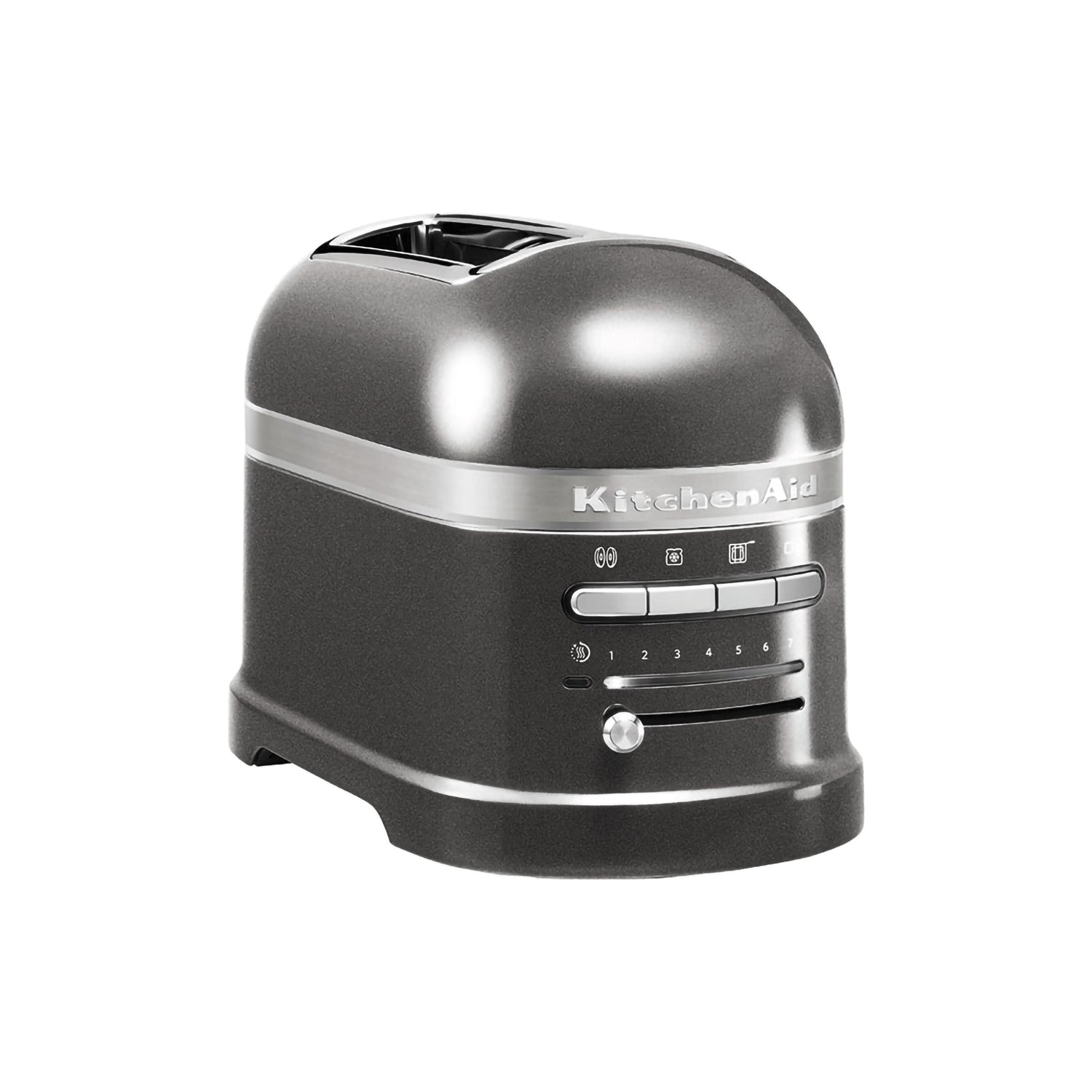 Tostapane 2 fette Medallion Silver kitchenaid KA 5KMT2204EMS Kunzi Shop 1