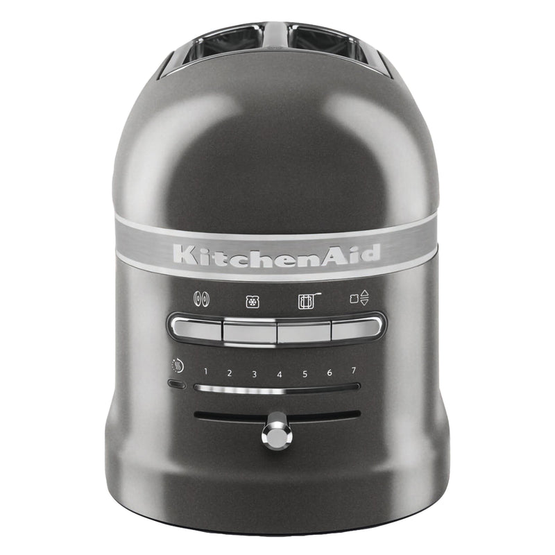 Tostapane 2 fette Medallion Silver kitchenaid KA 5KMT2204EMS Kunzi Shop