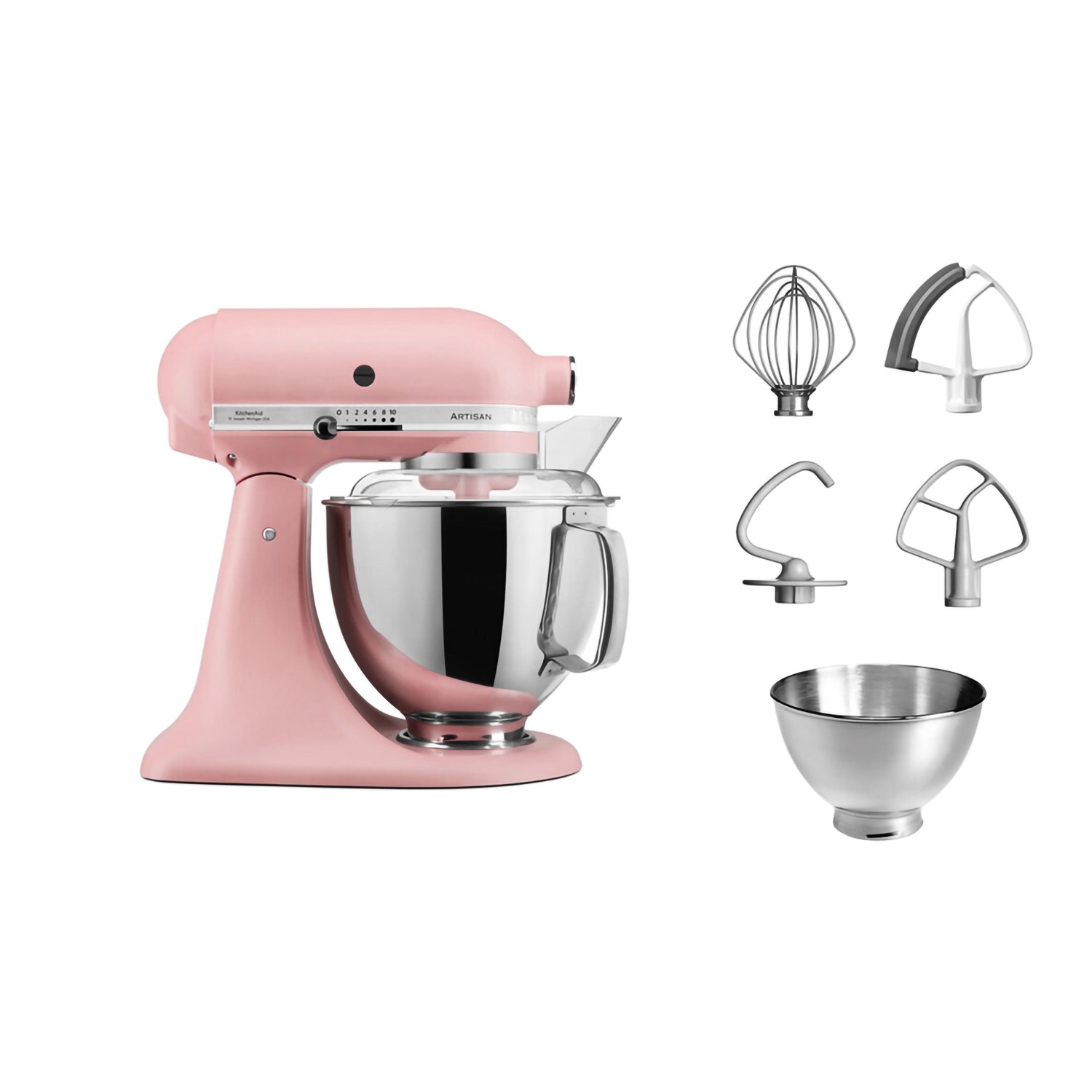 Planetaria 4,8L Dried Rose kitchenaid KA 5KSM175PSEDR Kunzi Shop 2