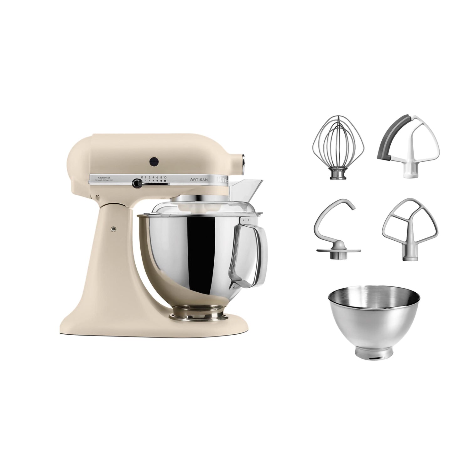 Planetaria 4,8L Fresh Linen kitchenaid KA 5KSM175PSEFL Kunzi Shop 2