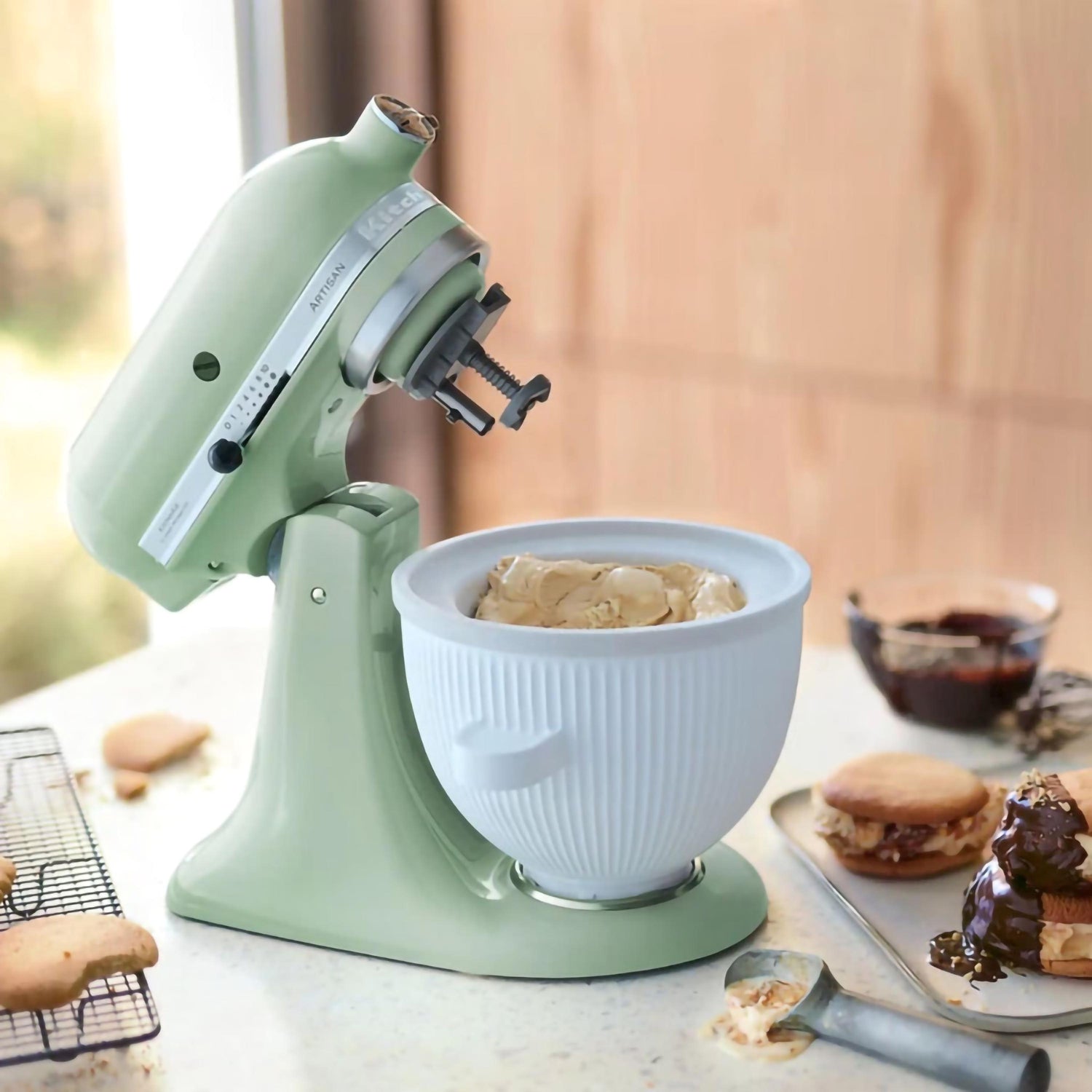 Planetaria 4,8L Pistachio kitchenaid KA 5KSM175PSEPT Kunzi Shop 3