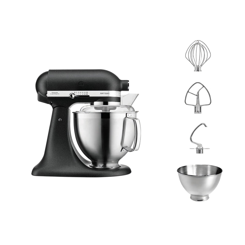 Planetaria 4,8L Cast Iron Black kitchenaid KA 5KSM185PSEBK Kunzi Shop