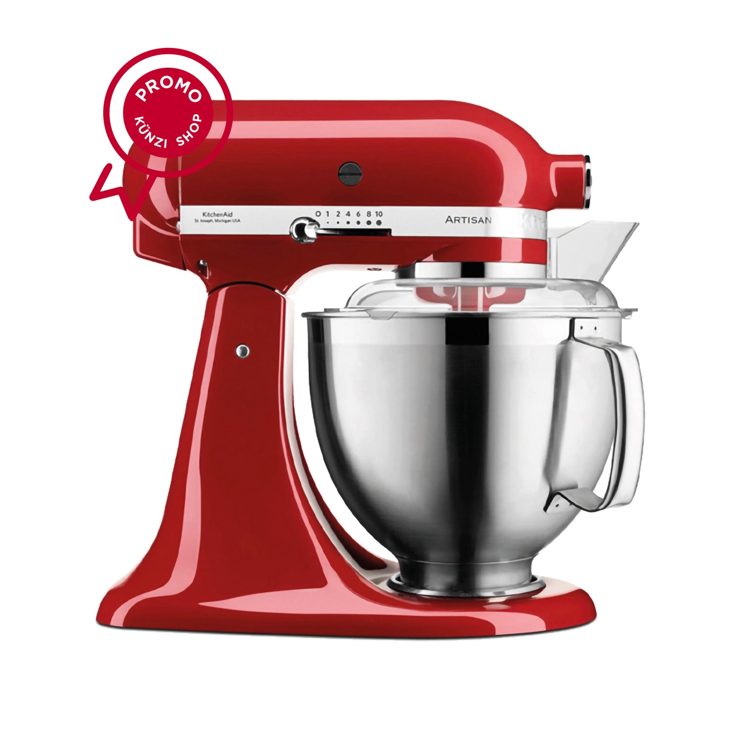 Planetaria 4,8L Empire Red kitchenaid KA 5KSM185PSEER Kunzi Shop 1