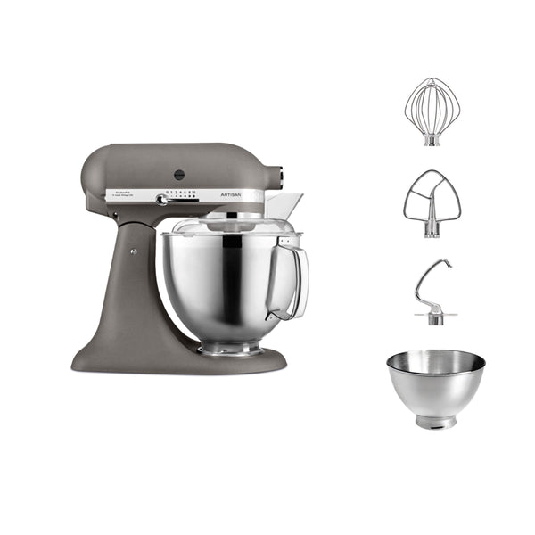 Planetaria 4,8L Imperial Grey kitchenaid KA 5KSM185PSEGR Kunzi Shop 2