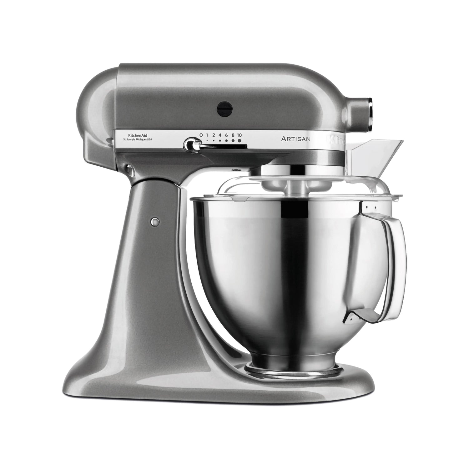 Planetaria 4,8L Medallion Silver kitchenaid KA 5KSM185PSEMS Kunzi Shop 1