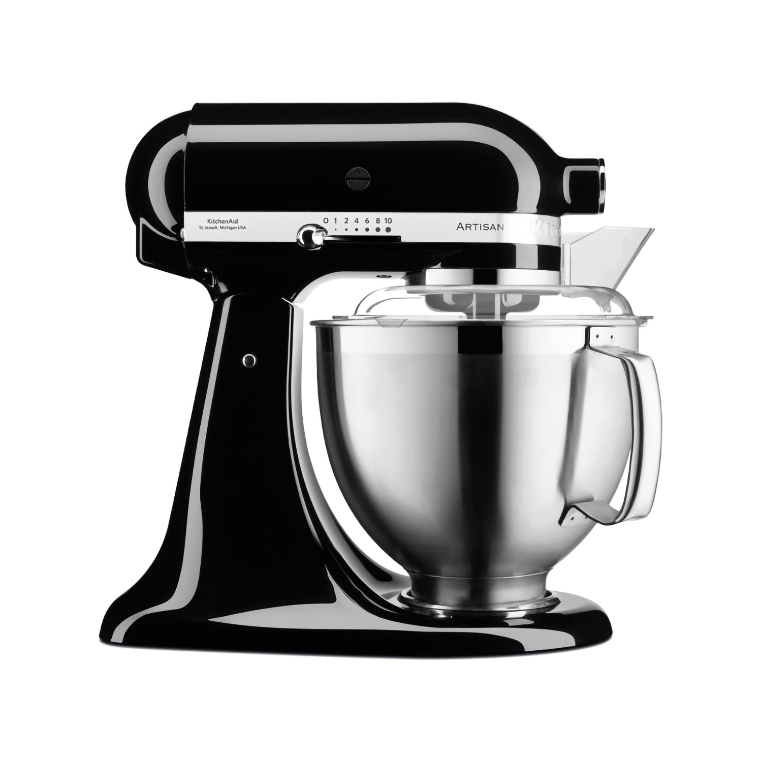 Planetaria 4,8L Onyx Black kitchenaid KA 5KSM185PSEOB Kunzi Shop 3