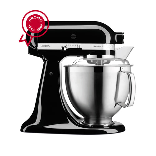 Planetaria 4,8L Onyx Black kitchenaid KA 5KSM185PSEOB Kunzi Shop