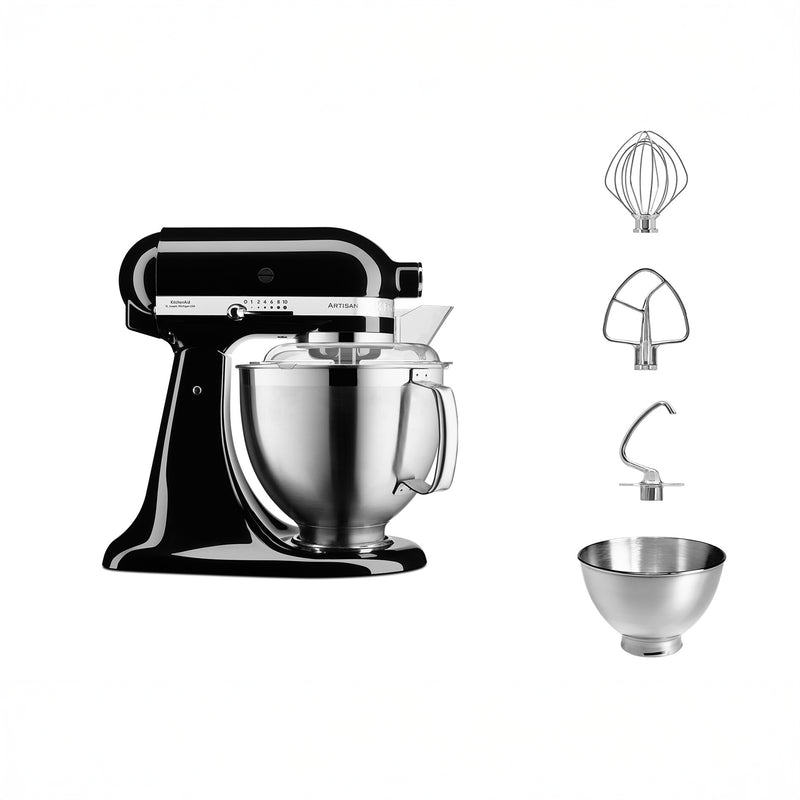 Planetaria 4,8L Onyx Black kitchenaid KA 5KSM185PSEOB Kunzi Shop