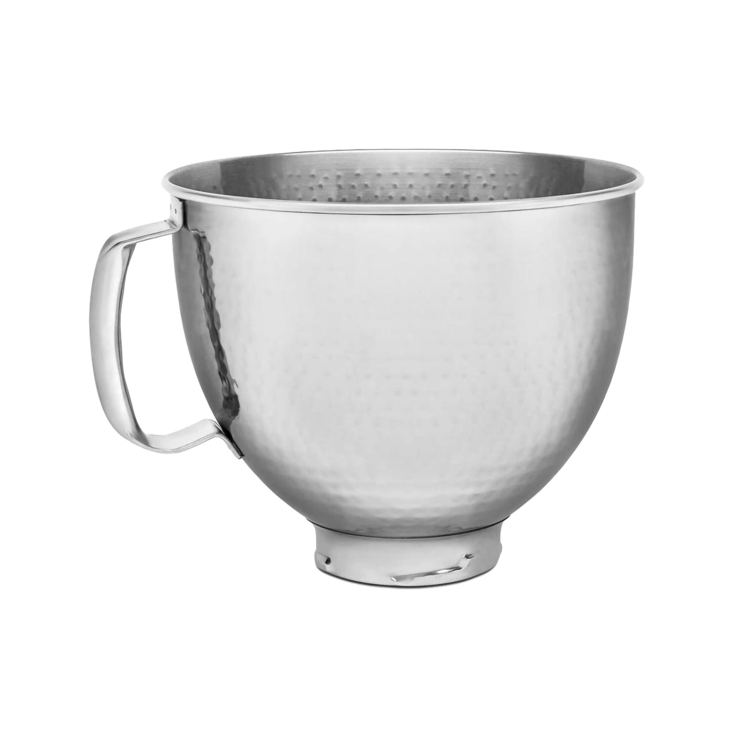 4,8-Liter-Edelstahlschüssel mit Hammerschlageffekt kitchenaid KA 5KSM5SSBHM Kunzi Shop 1