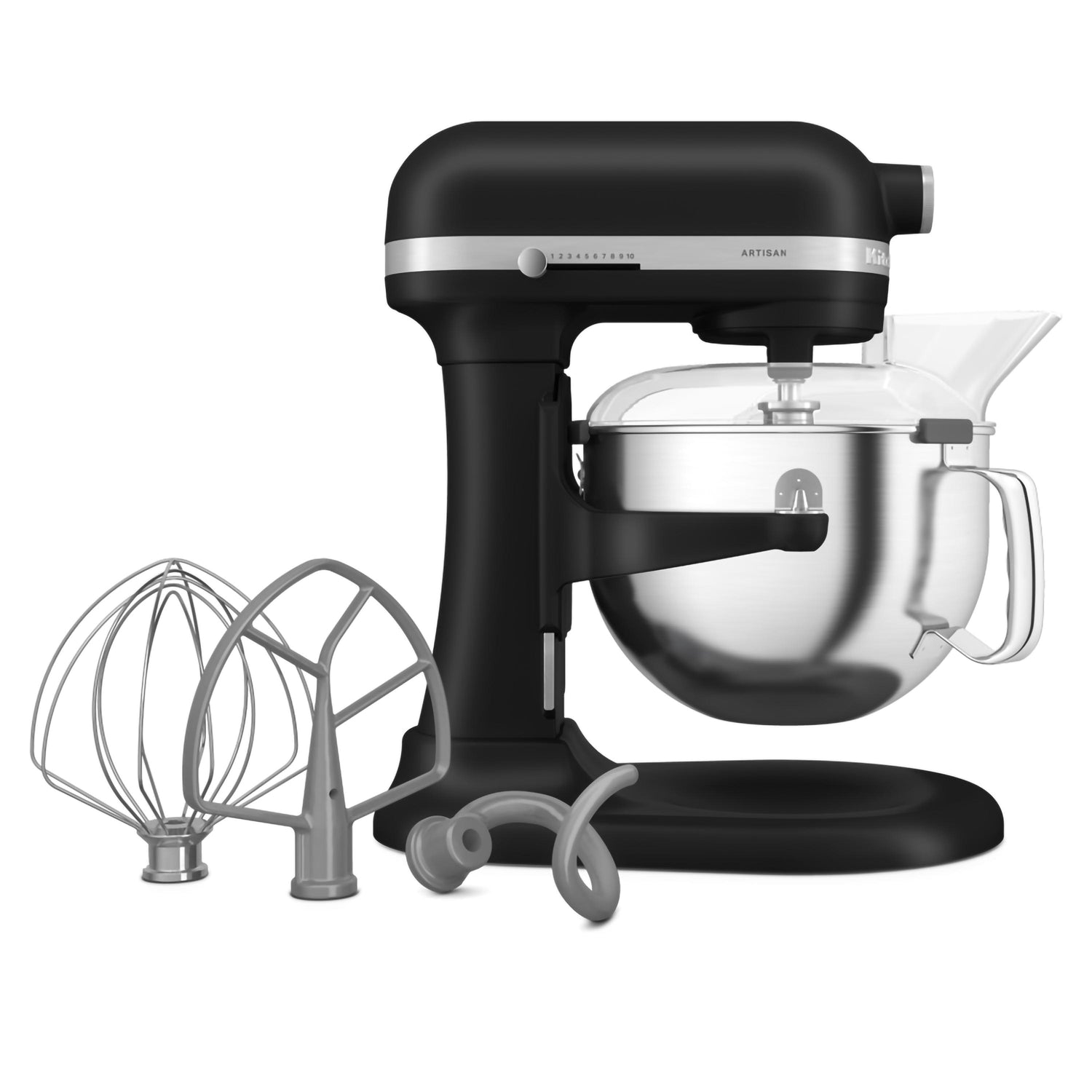 Planetaria 5,6L Matte Black kitchenaid KA 5KSM60SPXEBM Kunzi Shop 2