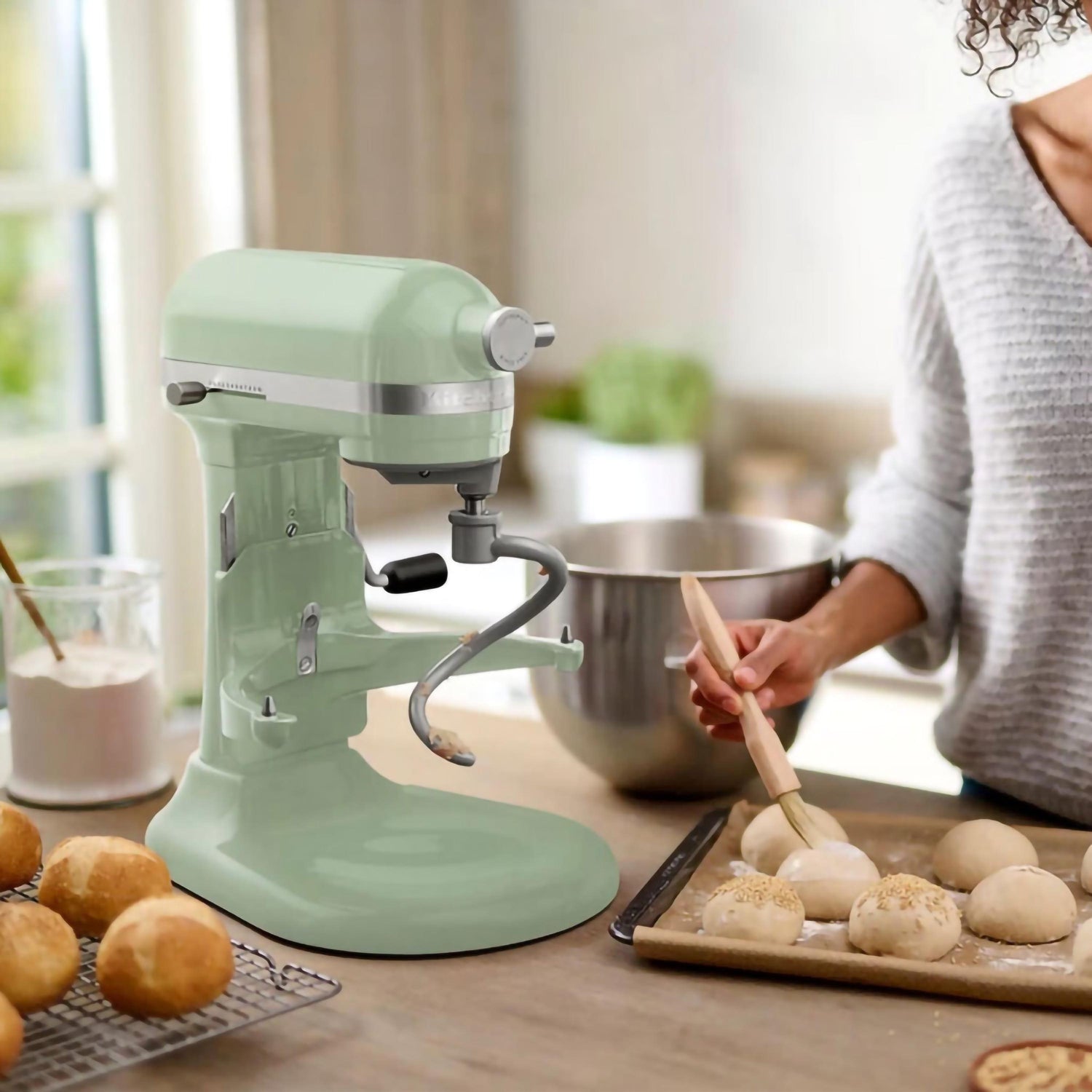 Planetaria 5,6L Pistachio kitchenaid KA 5KSM60SPXEPT Kunzi Shop 3