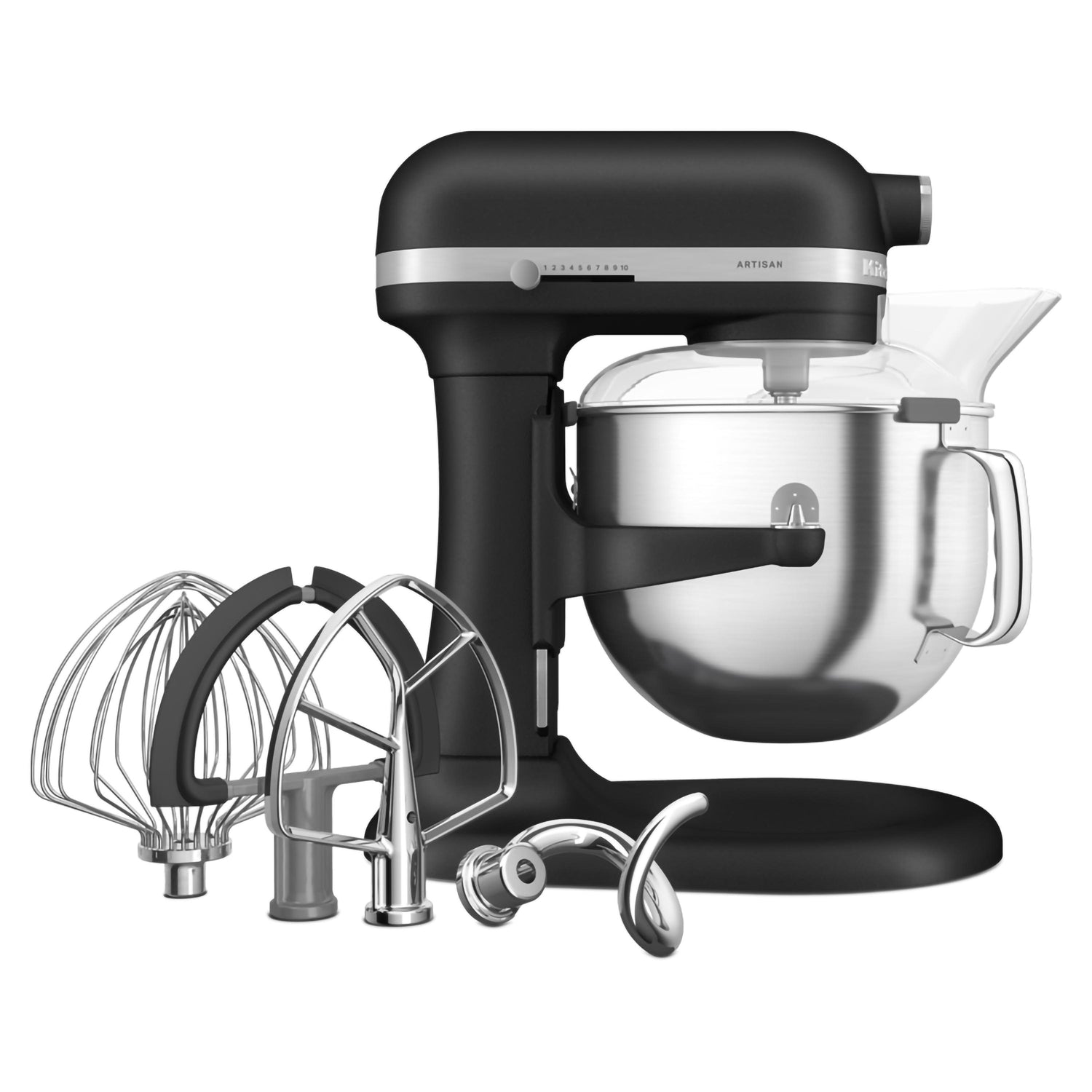 Planetaria 6,6L Cast Iron Black kitchenaid KA 5KSM70SHXEBK Kunzi Shop 2