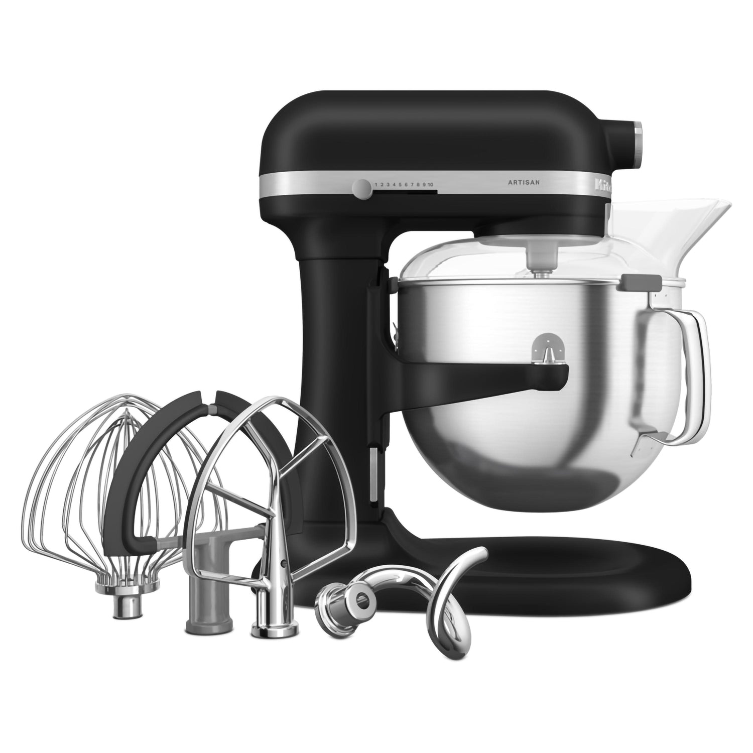 Planetaria 6,6L Matte Black kitchenaid KA 5KSM70SHXEBM Kunzi Shop 2