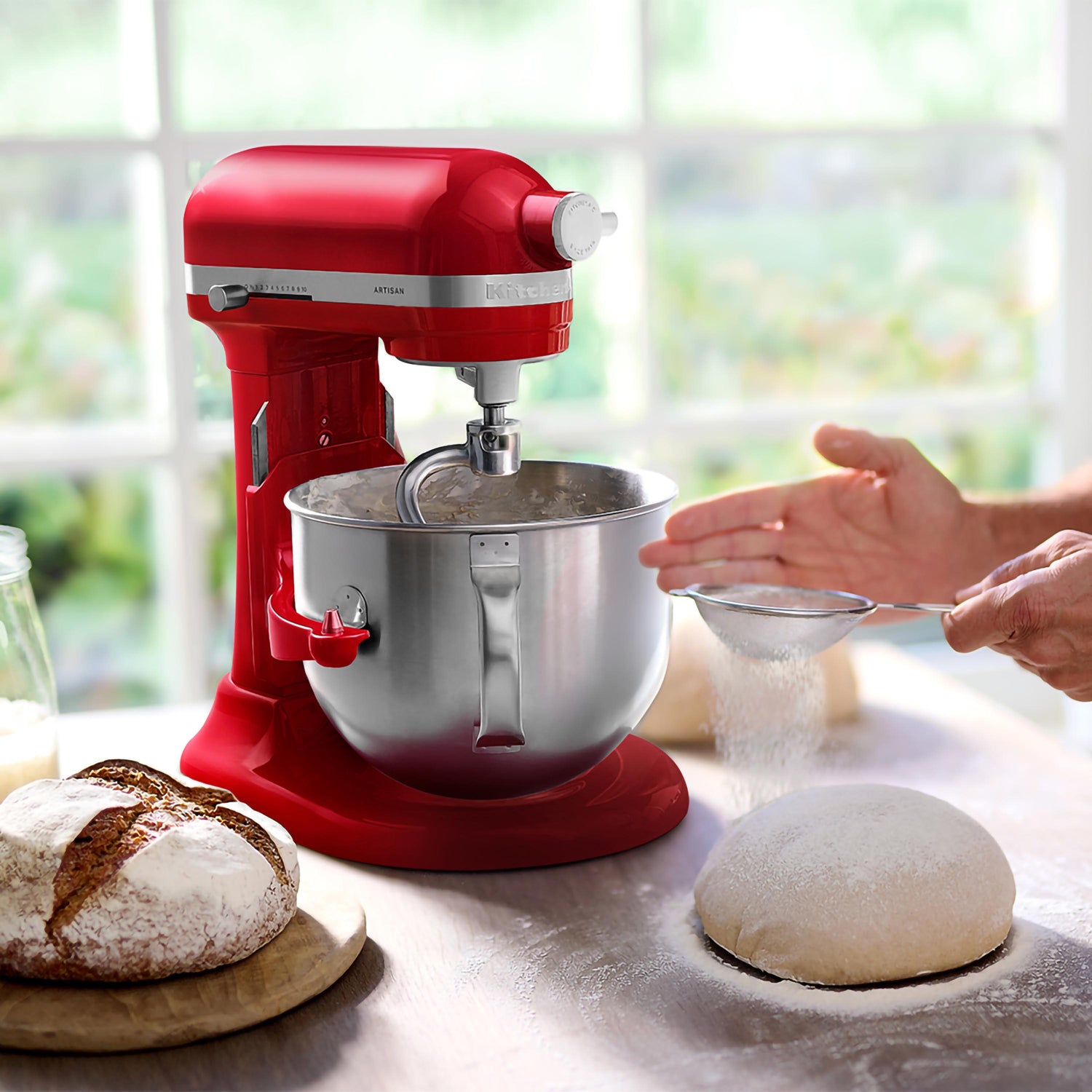 Planetaria 6,6L Empire Red kitchenaid KA 5KSM70SHXEER Kunzi Shop 4