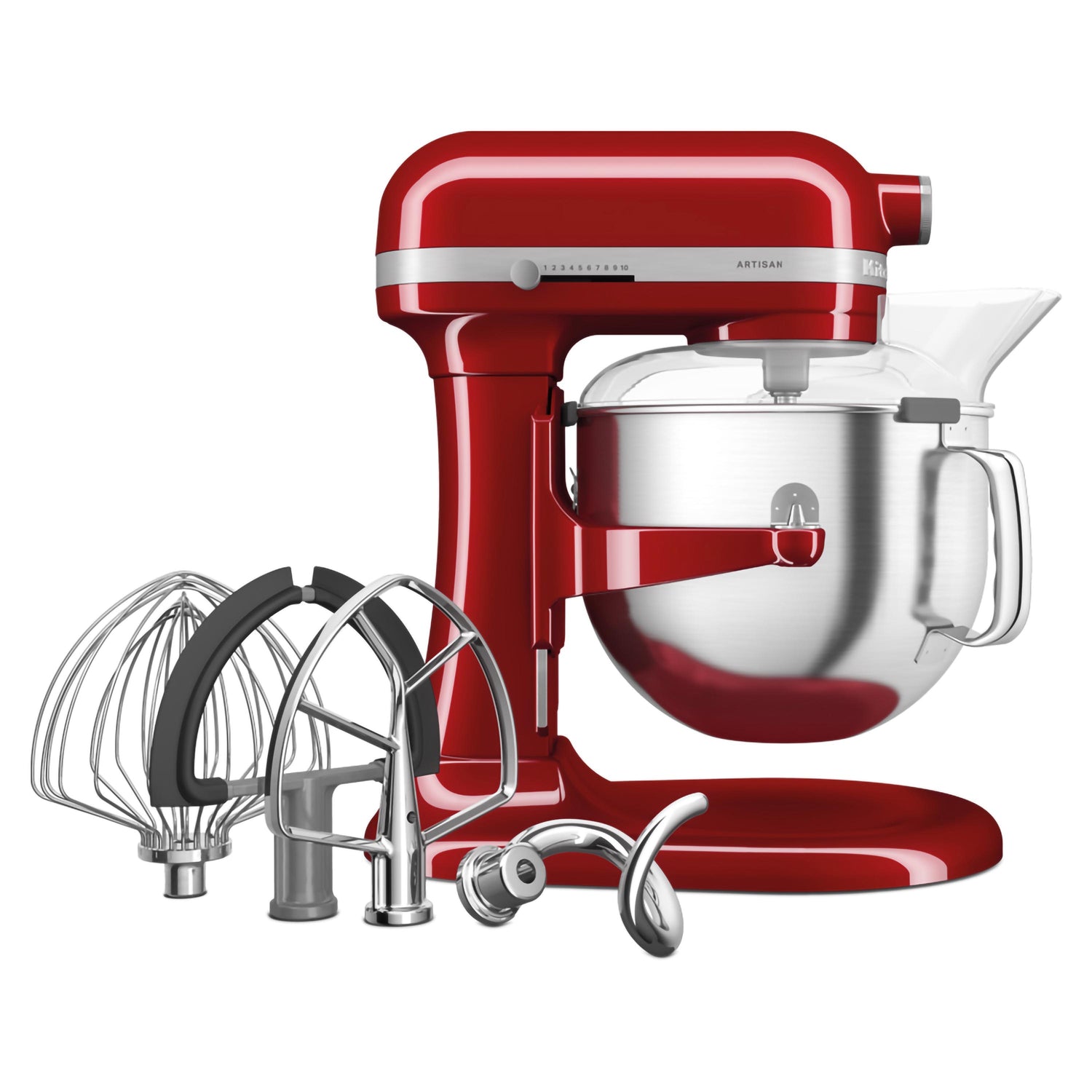 Planetaria 6,6L Empire Red kitchenaid KA 5KSM70SHXEER Kunzi Shop 2