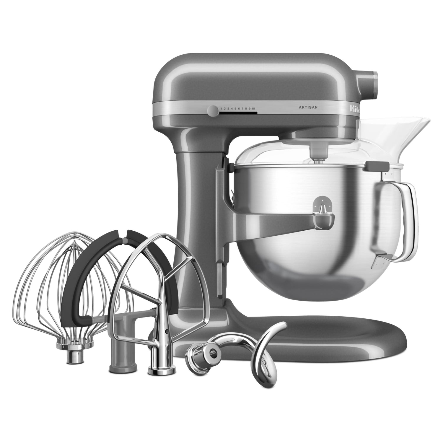 Planetaria 6,6L Medallion Silver kitchenaid KA 5KSM70SHXEMS Kunzi Shop 2