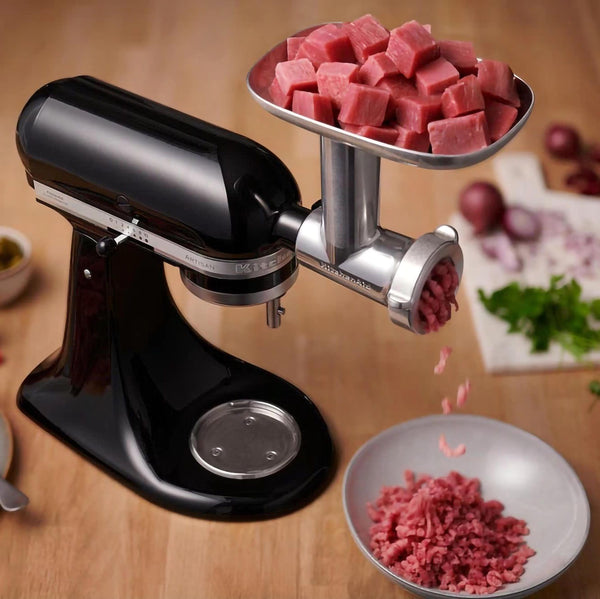 Fleischwolf- und Füllerset für Planetenmixer kitchenaid KA 5KSMMGA Kunzi Shop