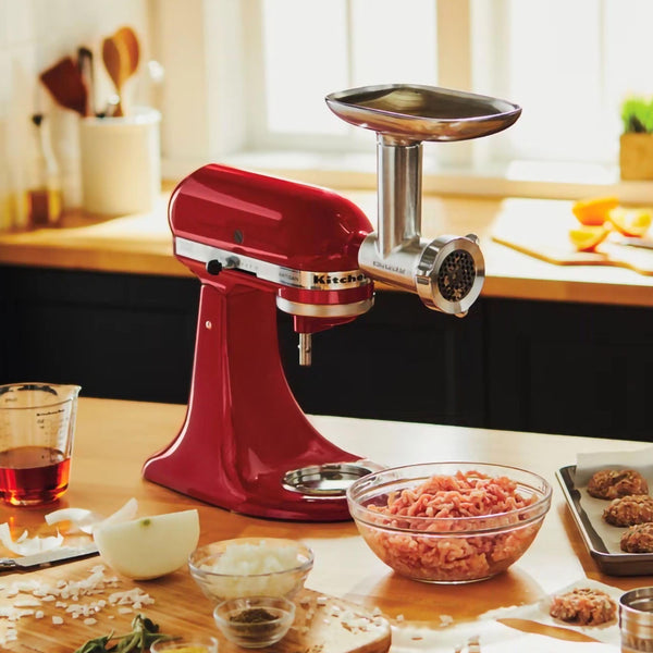 Fleischwolf- und Füllerset für Planetenmixer kitchenaid KA 5KSMMGA Kunzi Shop