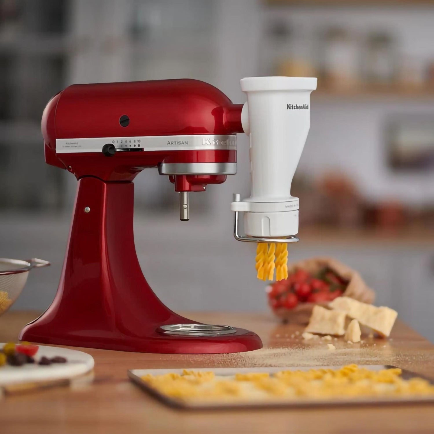 Torchio per 6 tipi di pasta per planetaria kitchenaid KA 5KSMPEXTA Kunzi Shop 2