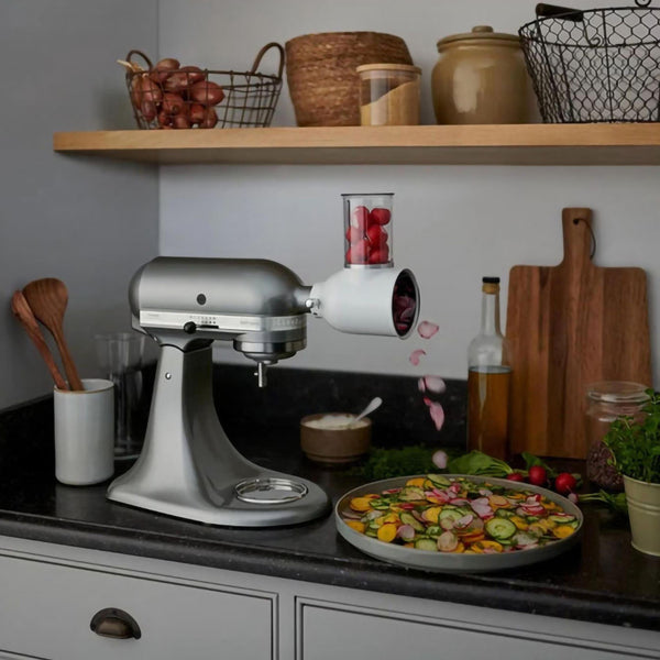 Gemüsehobel und Reibe für Planetenmixer kitchenaid KA 5KSMVSA Kunzi Shop