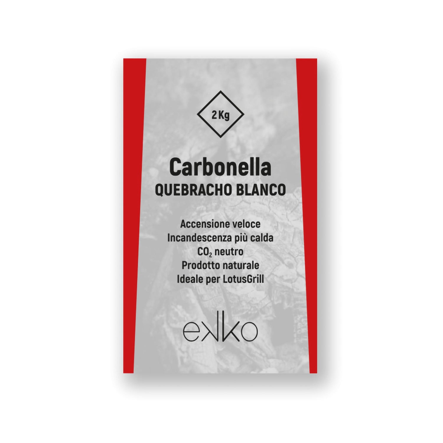 Carbonella di Quebracho Blanco da 2Kg lotusgrill KK BK Kunzi Shop 1