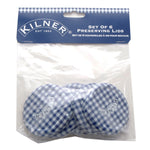 Confezione da 6 coperchi a vite 63Mm kilner KLN 0025.367 Kunzi Shop