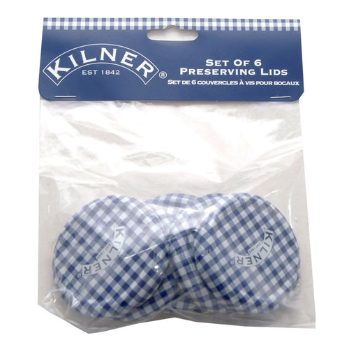 Confezione da 6 coperchi a vite 63Mm kilner KLN 0025.367 Kunzi Shop