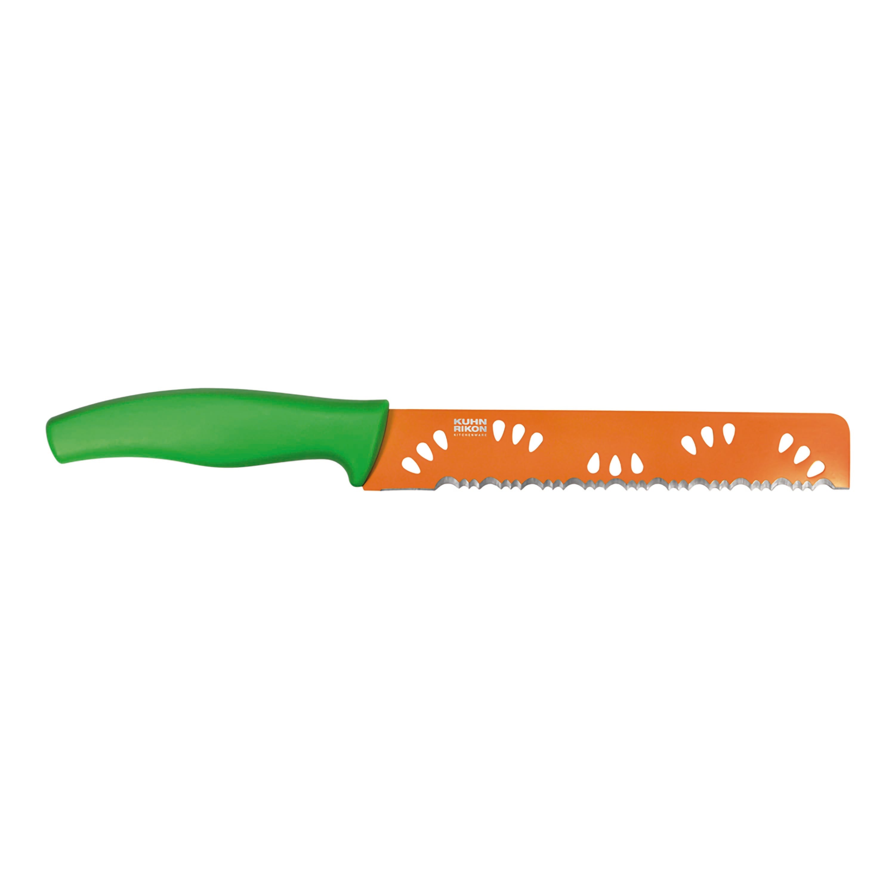 Kuhn Rikon Colori 26500-Coltello per Verdura, in Acciaio Inossidabile, 19,2 x 1,5 x 3 cm Kuhn Rikon Colori 26500-Coltello per Verdura, in Acciaio Inossidabile, 19,2 x 1,5 x 3 cm