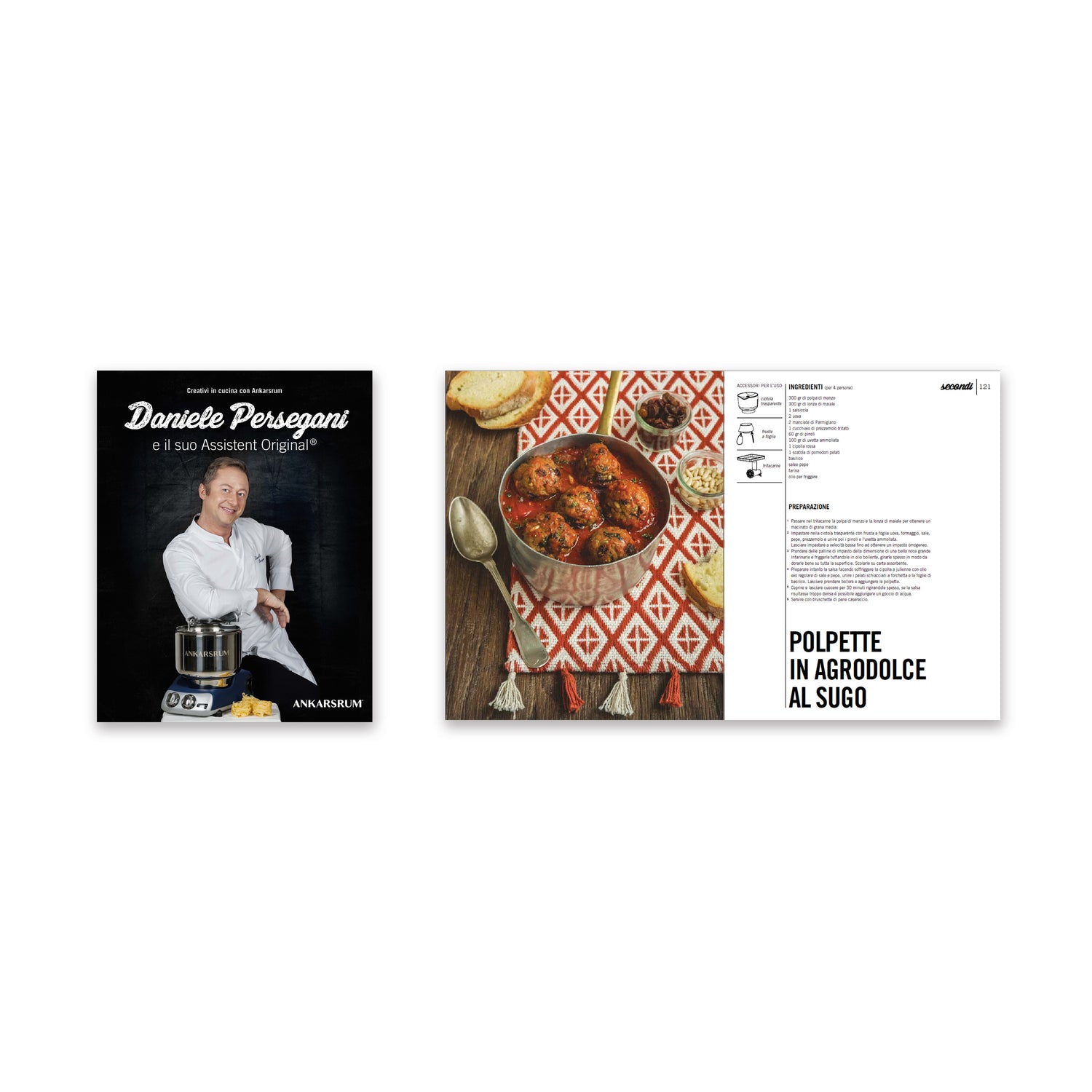 Libro ricette di Daniele Persegani ankarsrum K- BOOK AKR Kunzi Shop 2