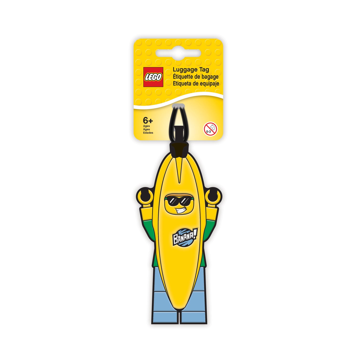 Iconic - Banana - Etichetta per bagagli lego illuminazione LGL 51146 Kunzi Shop