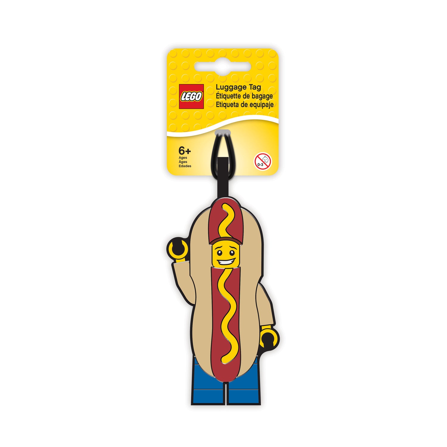 Iconic - Hot Dog - Etichetta per bagagli lego illuminazione LGL 51166 Kunzi Shop