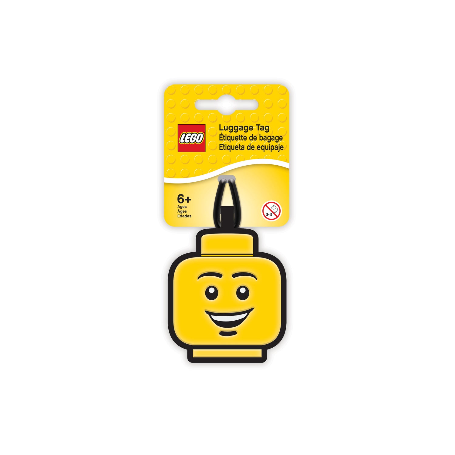 Iconic - Boy Face - Etichetta per bagagli lego illuminazione LGL 51167 Kunzi Shop