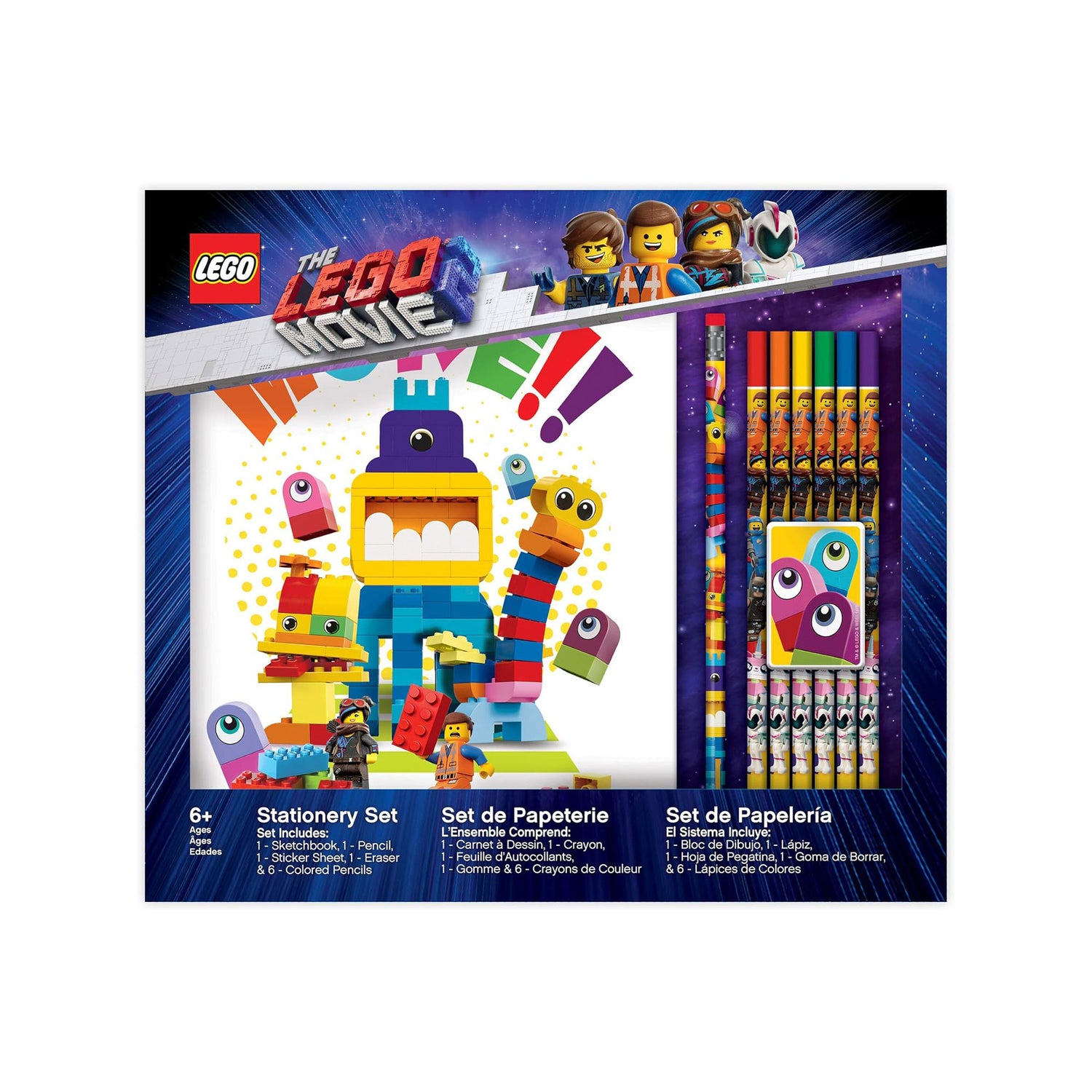 Duplo Sketchbook Stationery Set lego illuminazione LGL 52305 Kunzi Shop