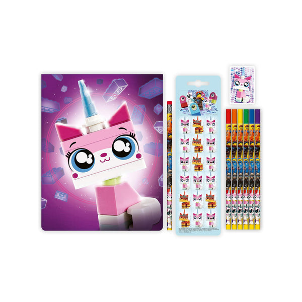Unikitty Sketchbook Stationery Set lego illuminazione LGL 52347 Kunzi Shop 2