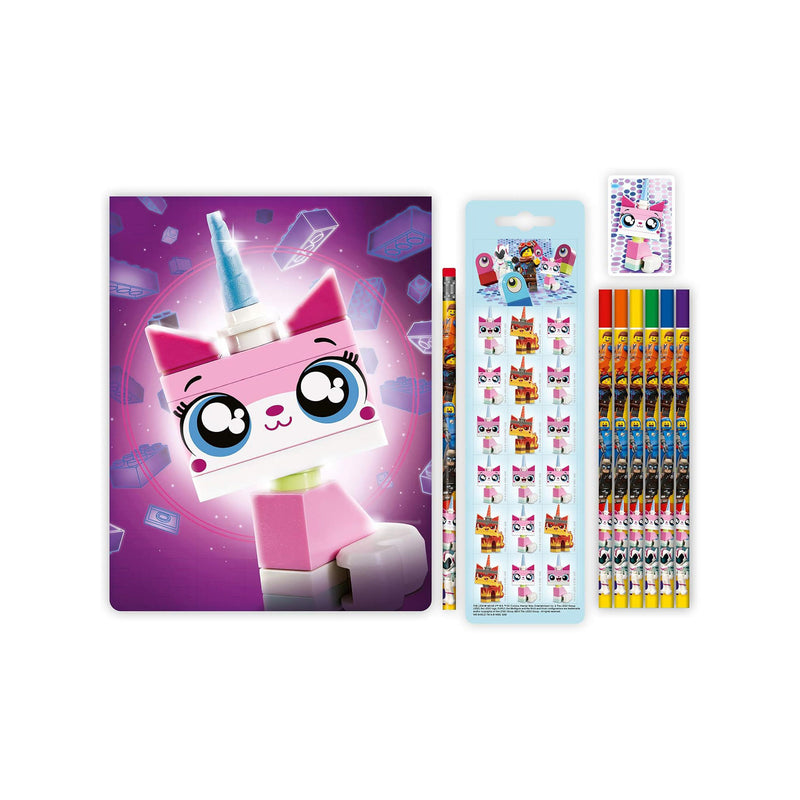 Unikitty Sketchbook Stationery Set lego illuminazione LGL 52347 Kunzi Shop