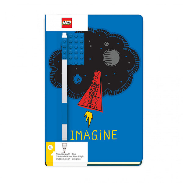 Imagine Notebook & Blu Gel Pen lego illuminazione LGL 52523 Kunzi Shop