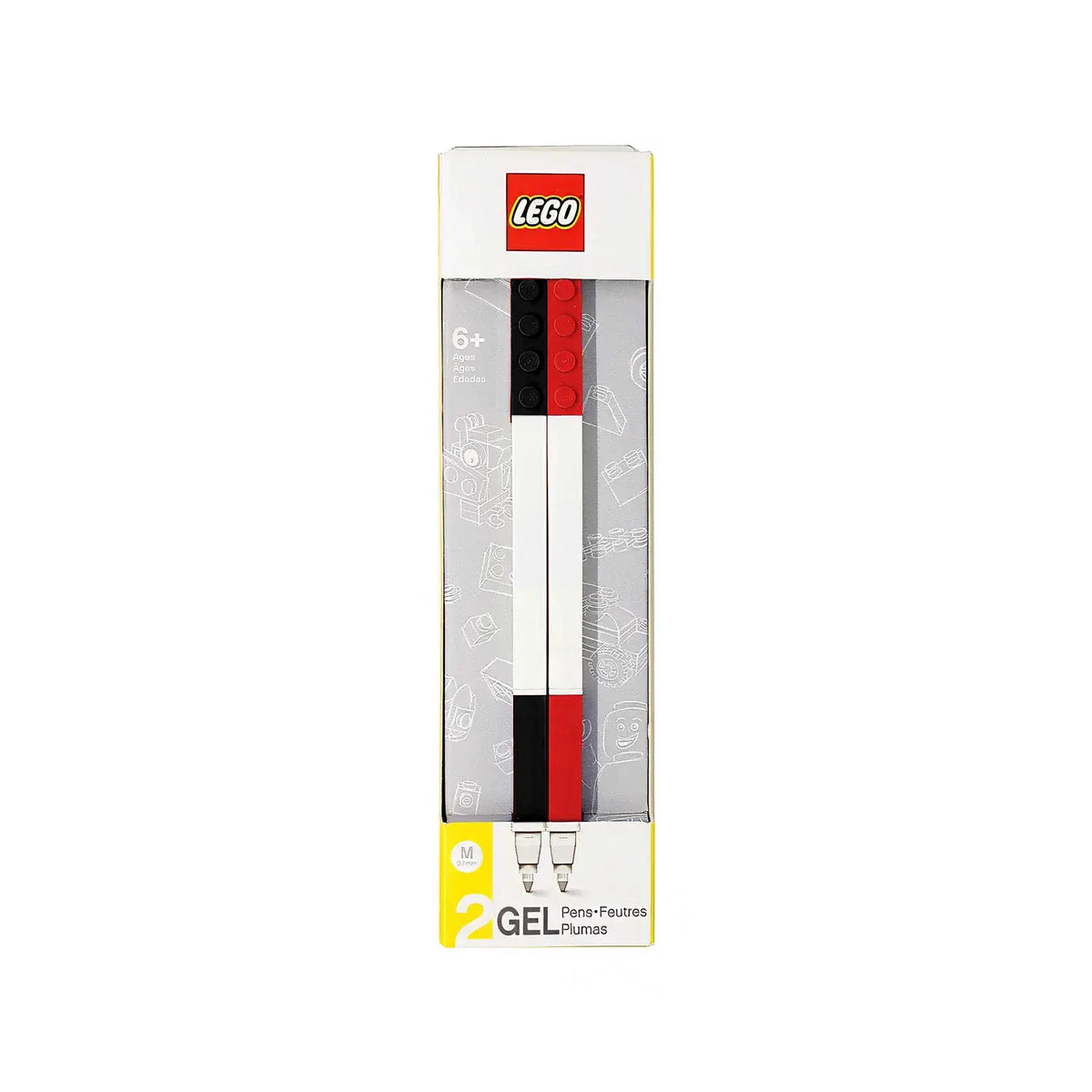 Penna Gel - Set 2 pezzi lego illuminazione LGL 52643 Kunzi Shop