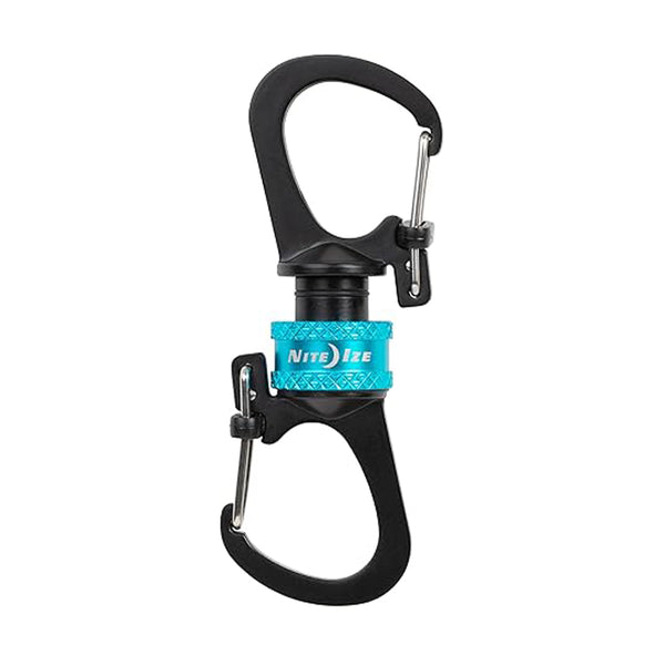 Slidelock 360° Magnetic Locking Carabiner - Blue nite ize NIZ SL360MLC BL Kunzi Shop