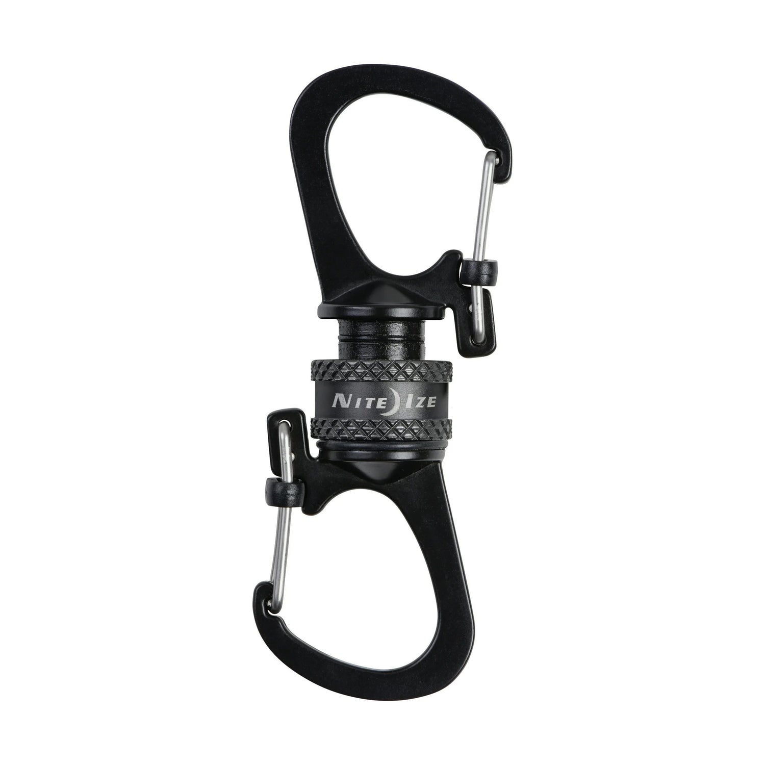 Slidelock 360° Magnetic Locking Carabiner - Charcoal nite ize NIZ SL360MLC GY Kunzi Shop 1