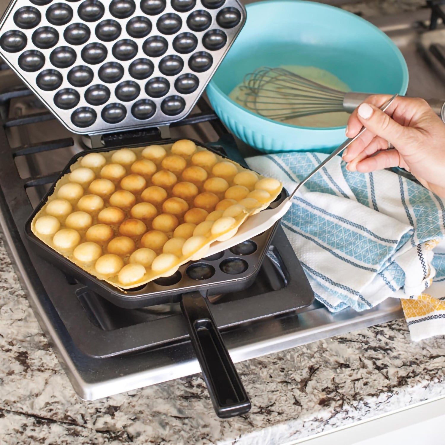 Piastra per Waffle Puffs nordic ware NW 01890 Kunzi Shop 2