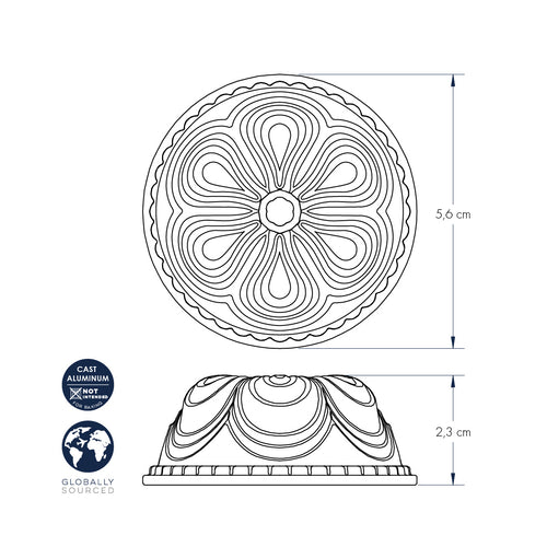2024 Bundt Ornament Chiffon nordic ware NW 02155 Kunzi Shop