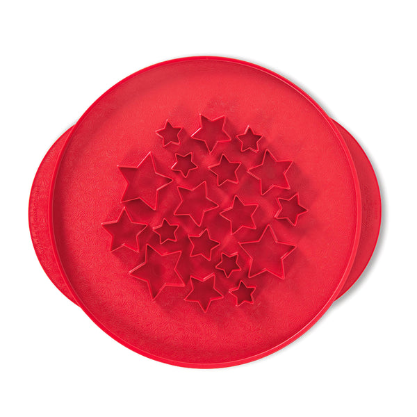 Stars & Cherries Pie Top Cutter nordic ware NW 04030 Kunzi Shop 2