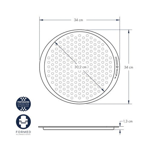 Teglia Per Pizza Ø 30 Cm nordic ware NW 36504 Kunzi Shop