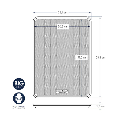 Teglia crispy big sheet nordic ware NW 44670 Kunzi Shop