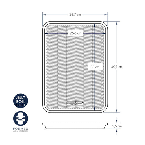 Teglia crispy Jelly roll nordic ware NW 44870 Kunzi Shop