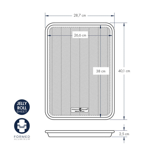 Teglia crispy Jelly roll nordic ware NW 44870 Kunzi Shop 2