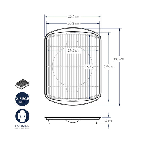 Teglia da forno Crisp nordic ware NW 45029 Kunzi Shop