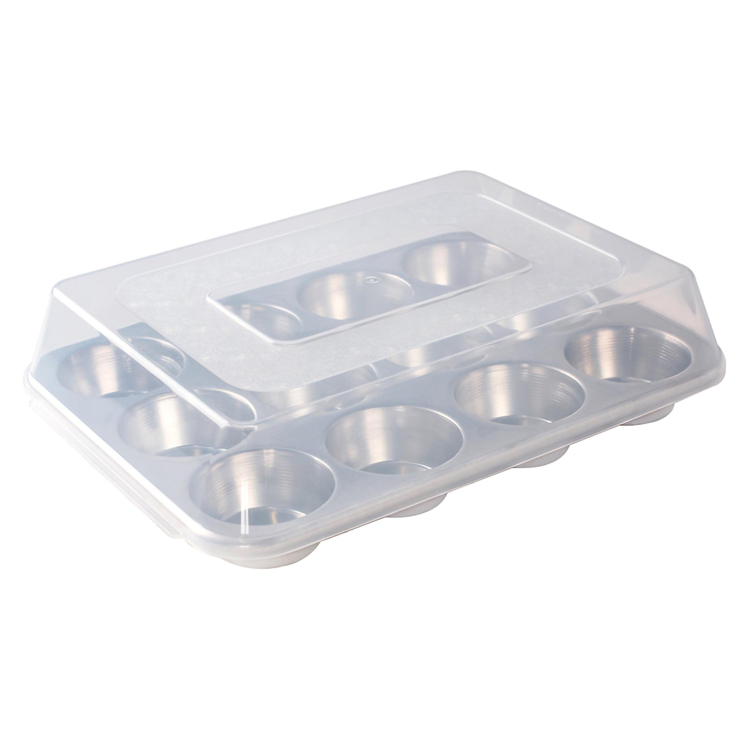 Stampo per 12 muffin con coperchio nordic ware NW 45593 Kunzi Shop 1